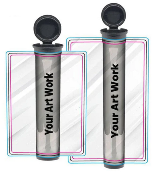 90mm or 116mm Joint Tube with Label Applied
