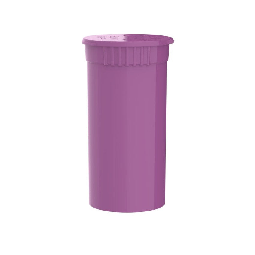 Intertech 13 Dram Pop Top Vial - Purple - (21,312 Count Per Pallet)-Pop Top Vials