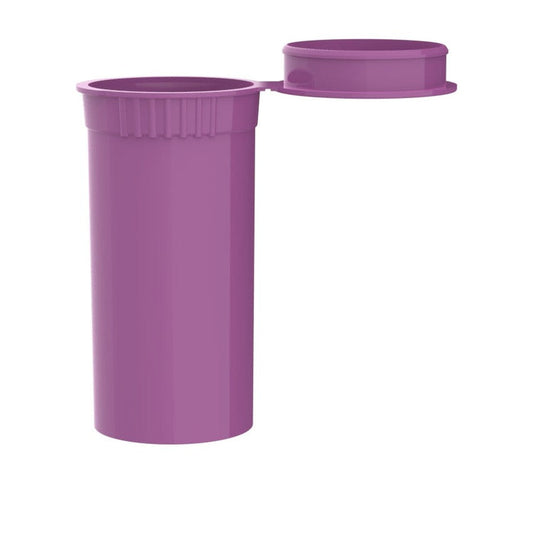 Intertech 13 Dram Pop Top Vial - Purple - (21,312 Count Per Pallet)-Pop Top Vials