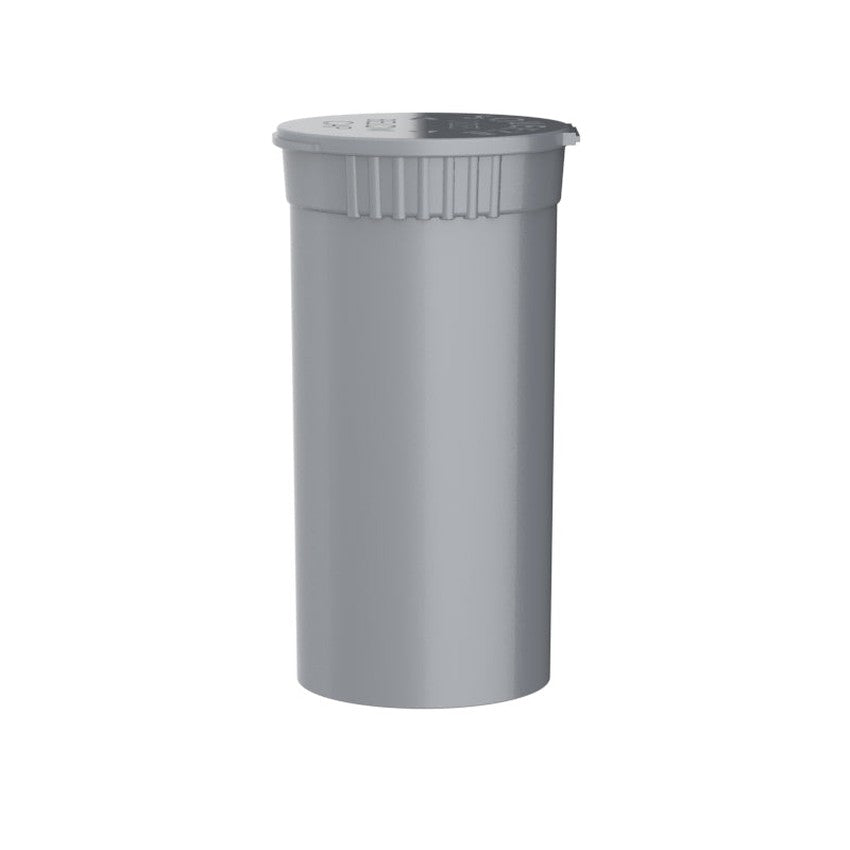 Intertech 13 Dram Pop Top Vial - Silver - (21,312 Count Per Pallet)-Pop Top Vials