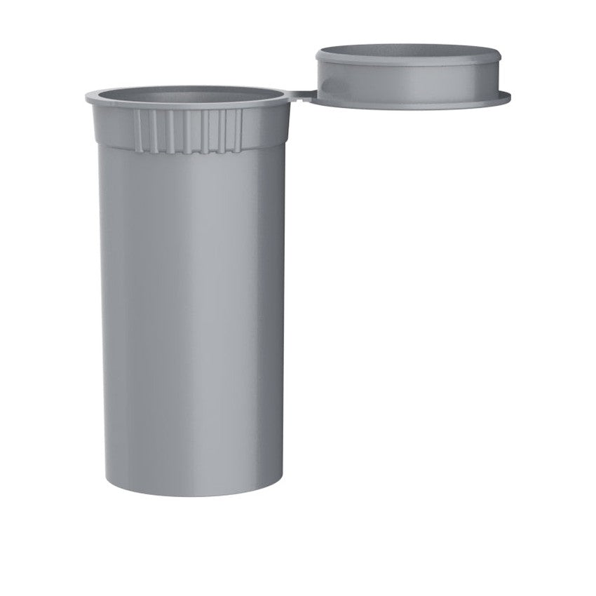 Intertech 13 Dram Pop Top Vial - Silver - (21,312 Count Per Pallet)-Pop Top Vials