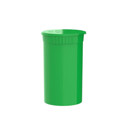 Intertech 19 Dram Pop Top Vial - 1/8 Oz - Lime Green - (14,976 Count Per Pallet)-Pop Top Vials