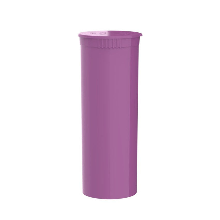 Intertech 30 Dram Pop Top Vial - 1/4 Oz - Purple - (9,792 Count Per Pallet)-Pop Top Vials