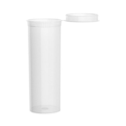 Intertech 60 Dram Pop Top Vial - 1/2 Oz - Clear - (4,608 Count Per Pallet)-Pop Top Vials
