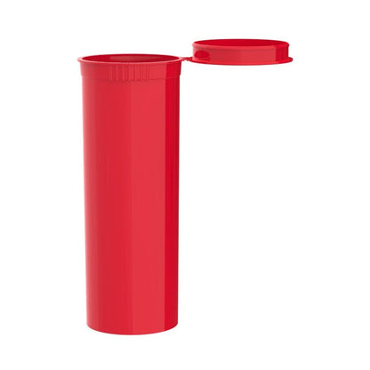 Intertech 60 Dram Pop Top Vial - 1/2 Oz - Red - (4,608 Count Per Pallet)-Pop Top Vials