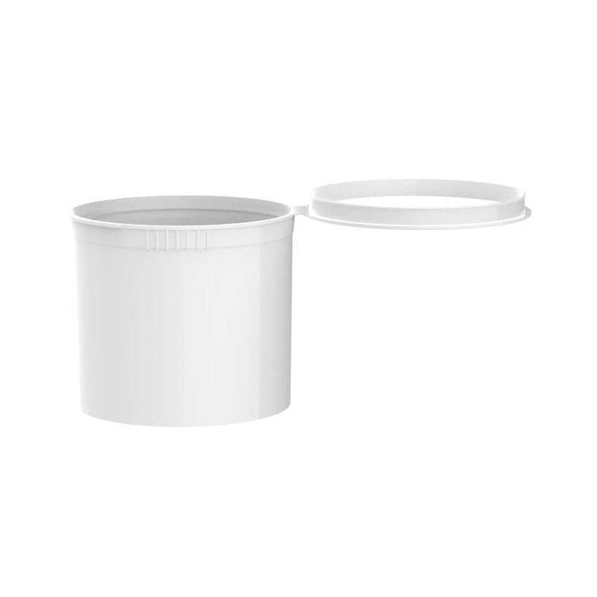 Intertech 90 Dram Pop Top Vial - Opaque White - (2,700 Per Pallet)-Pop Top Vials