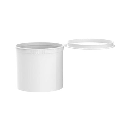 Intertech 90 Dram Pop Top Vial - Opaque White - (2,700 Per Pallet)-Pop Top Vials