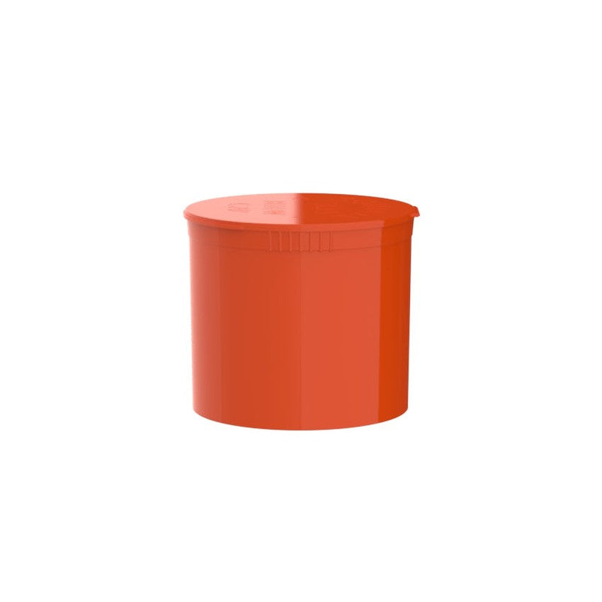 Intertech 90 Dram Pop Top Vial - Orange - (2,700 Per Pallet)-Pop Top Vials