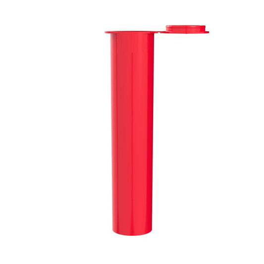 Intertech 90mm Joint Tube | Cartridge Tube - Opaque Strawberry Red - (36,000 Tubes Per Pallet)