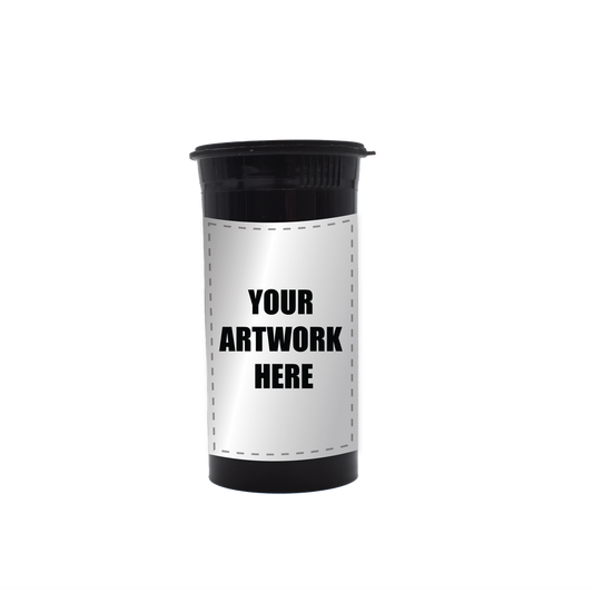 MJ 13 Dram Pop Top Vial - Child Resistant - Vials With Labels & Application-Pop Top Vials