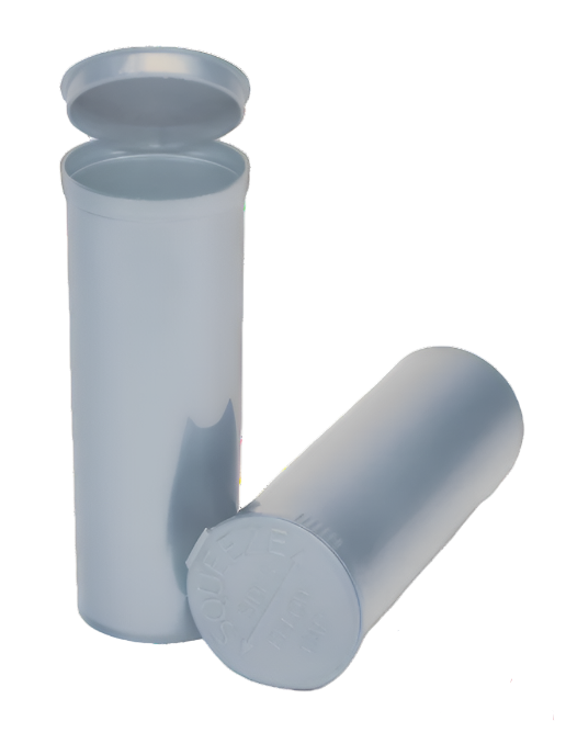MJ Pop Top Silver/White Bundle (13 Dram, 19 Dram, 30 Dram, 60 Dram & 116mm Joint Tubes)-