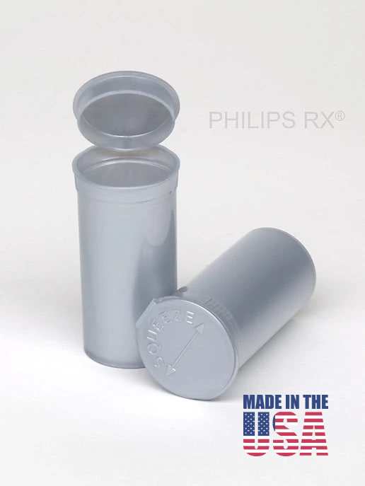 MJ Pop Top Silver/White Bundle (13 Dram, 19 Dram, 30 Dram, 60 Dram & 116mm Joint Tubes)-