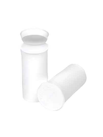 MJ Pop Top White Bundle - (13 Dram, 19 Dram, 30 Dram, 60 Dram, & 116mm Joint Tubes)-