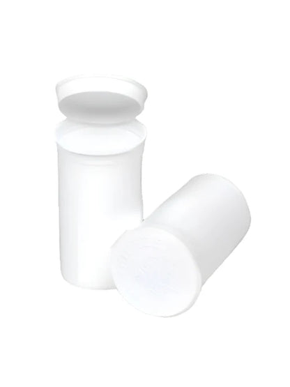 MJ Pop Top White Bundle - (13 Dram, 19 Dram, 30 Dram, 60 Dram, & 116mm Joint Tubes)-