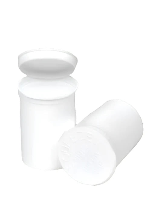 MJ Pop Top White Bundle - (13 Dram, 19 Dram, 30 Dram, 60 Dram, & 116mm Joint Tubes)-