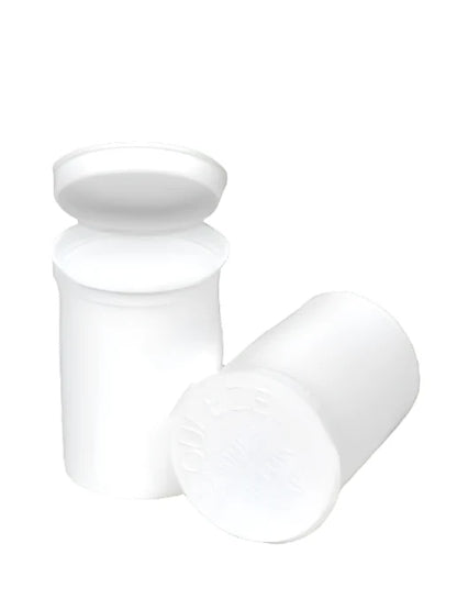 MJ Pop Top White Bundle - (13 Dram, 19 Dram, 30 Dram, 60 Dram, & 116mm Joint Tubes)-