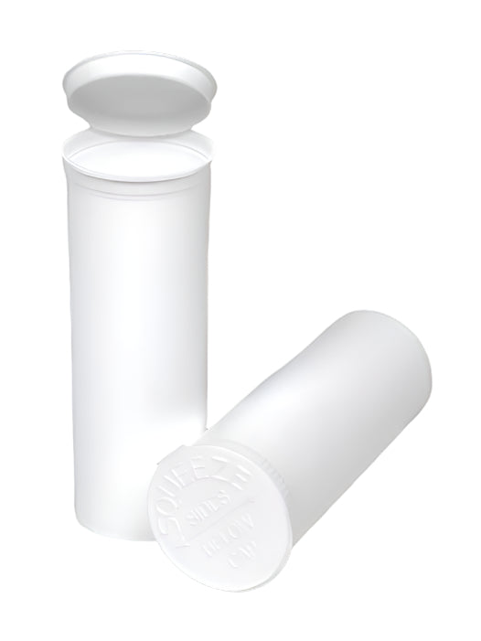 MJ Pop Top White Bundle - (13 Dram, 19 Dram, 30 Dram, 60 Dram, & 116mm Joint Tubes)-