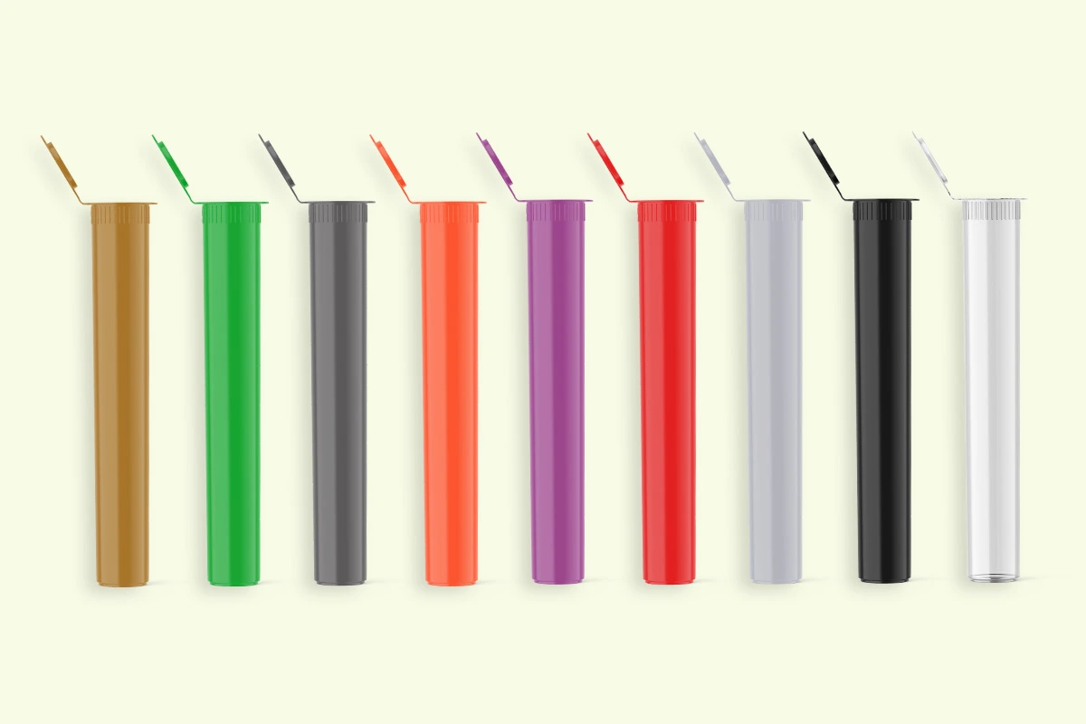stock blank pop top pre roll tubes